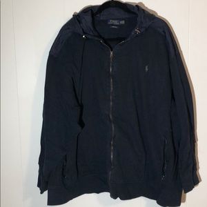 Ralph Lauren “Estate Rib” hooded sweatshirt - 4XB